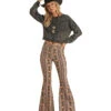 Rock & Roll Denim Rock & Roll Ladies Aztec Bell Bottom Jeans -Ariat Store rock roll denim rock roll ladies aztec bell bottom