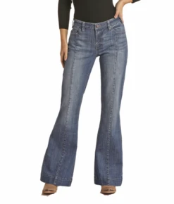 Rock & Roll Denim Rock & Roll Ladies Front Seam Trouser