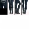 Rock & Roll Denim Women's Rock & Roll Cowgirl Mid-Rise Skinny Jean W1S8709 C3