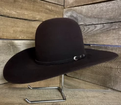 Rodeo King Rodeo King 10X Black Cherry Open Crown Felt Hat