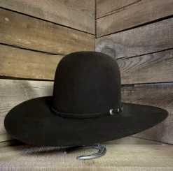 Rodeo King Rodeo King 10X Chocolate Open Crown Hat