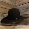 Rodeo King Rodeo King 7X Chocolate Open Crown Hat 1 Rodeo King Rodeo King 7X Chocolate Open Crown Hat -Ariat Store rodeo king rodeo king 7x chocolate open crown hat