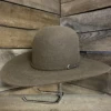 Rodeo King Rodeo King 7X Hickory 4 1/2 Open Crown Hat C3 -Ariat Store rodeo king rodeo king 7x hickory 4 1 2 open crown