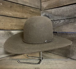 Rodeo King Rodeo King 7X Hickory 4 1/2 Open Crown Hat C3