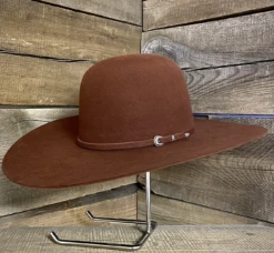 Rodeo King Rodeo King 7X Rust 4 1/2 Open Crown Hat