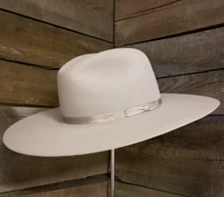 Rodeo King Rodeo King 7X Silver Belly Flat Tracker Hat C3