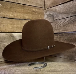 Rodeo King Rodeo King 7X Whiskey Open Crown Hat
