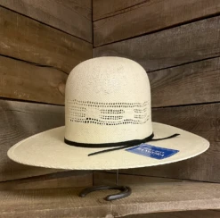 Rodeo King Rodeo King Natural Bangora Open Straw Hat