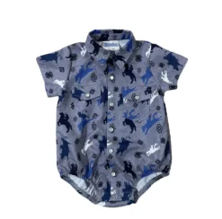 Shea Baby Shea Baby Boy's Roughstock Grey Shirt