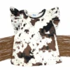 Shea Baby Shea Baby Cowprint Fringe Shirt -Ariat Store shea baby shea baby cowprint fringe shirt