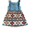 Shea Baby Shea Baby Denim Aztec Printed Dress -Ariat Store shea baby shea baby denim aztec printed dress