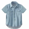 Shea Baby Shea Baby Toddler Boy's Denim Short Sleeve Shirt -Ariat Store shea baby shea baby toddler boys denim short sleev