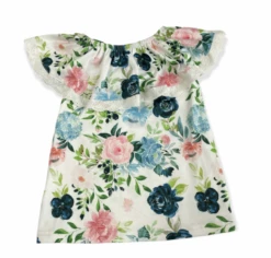 Shea Baby Shea Baby Toddler Girl's Floral Lace Shirt