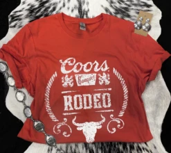WHISKEY & LACE Whiskey & Lace Red Coors Graphic Tee