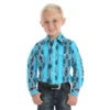 Wrangler Boy's Wrangler Checotah Snap Front Shirt BC1246Q C4 Size Large -Ariat Store wrangler boys wrangler checotah snap front shirt b