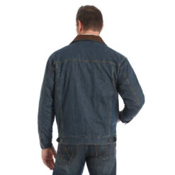 Wrangler Men's Wrangler Concealed Carry Blanket Lined Denim Jacket 74265CD C4 -Ariat Store wrangler mens wrangler concealed carry blanket lin 2