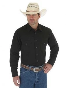 Wrangler Men's Wrangler Sport Western Snap Shirt 71105BK