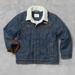 Wrangler Wrangler Boy's Lined Denim Jacket C4