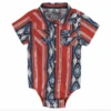 Wrangler Wrangler Infant Boy's Checotah Bodysuit -Ariat Store wrangler wrangler infant boys checotah bodysuit