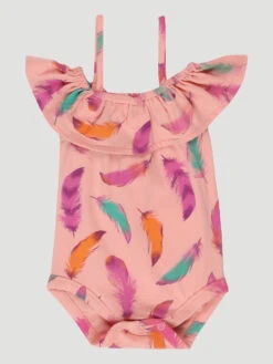 Wrangler Wrangler Infant Girl’s Feather Bodysuit