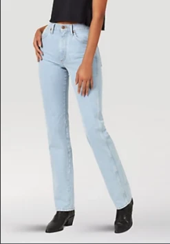 Wrangler Wrangler Ladies Light Wash Jeans