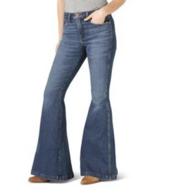 Wrangler Wrangler Ladies Retro Flare Jeans