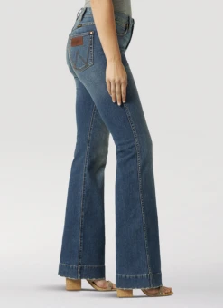 Wrangler Wrangler Ladies Retro High Rise Trouser