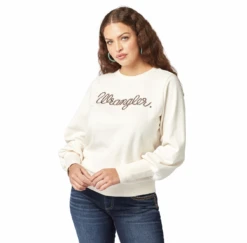 Wrangler Wrangler Ladies Sugar Swizzle Sweatshirt