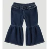 Wrangler Wrangler Little Girl's Ruffle Flare Jean -Ariat Store wrangler wrangler little girls ruffle flare jean