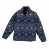 Wrangler Wrangler Men's Blue Sherpa Pullover -Ariat Store wrangler wrangler mens blue sherpa pullover