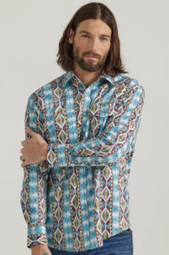 Wrangler Wrangler Men's Checotah Snap Front Shirt