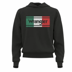 Wrangler Wrangler Men's Mexico Charcoal Hoodie