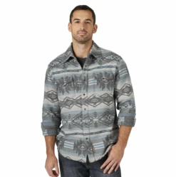 Wrangler Wrangler Men's Retro Long Sleeve Shirt