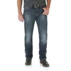 Wrangler Wrangler Men's Retro Slim Straight Bozeman Jeans -Ariat Store wrangler wrangler mens retro slim straight bozeman 3