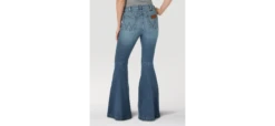 Wrangler Wrangler Women's Retro High Rise Flare Jeans 28x34 -Ariat Store wrangler wrangler womens retro high rise flare jea 2