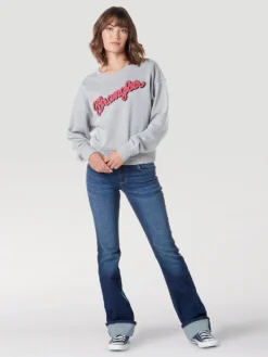 Wrangler Wrangler Women's Script Pullover -Ariat Store wrangler wrangler womens script pullover 3