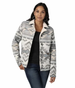 Wrangler Wrangler Women's Southwestern Barn Coat