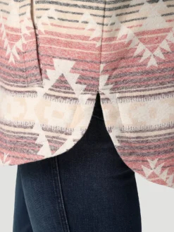 Wrangler Wrangler Women's Southwestern Shacket -Ariat Store wrangler wrangler womens southwestern shacket 3